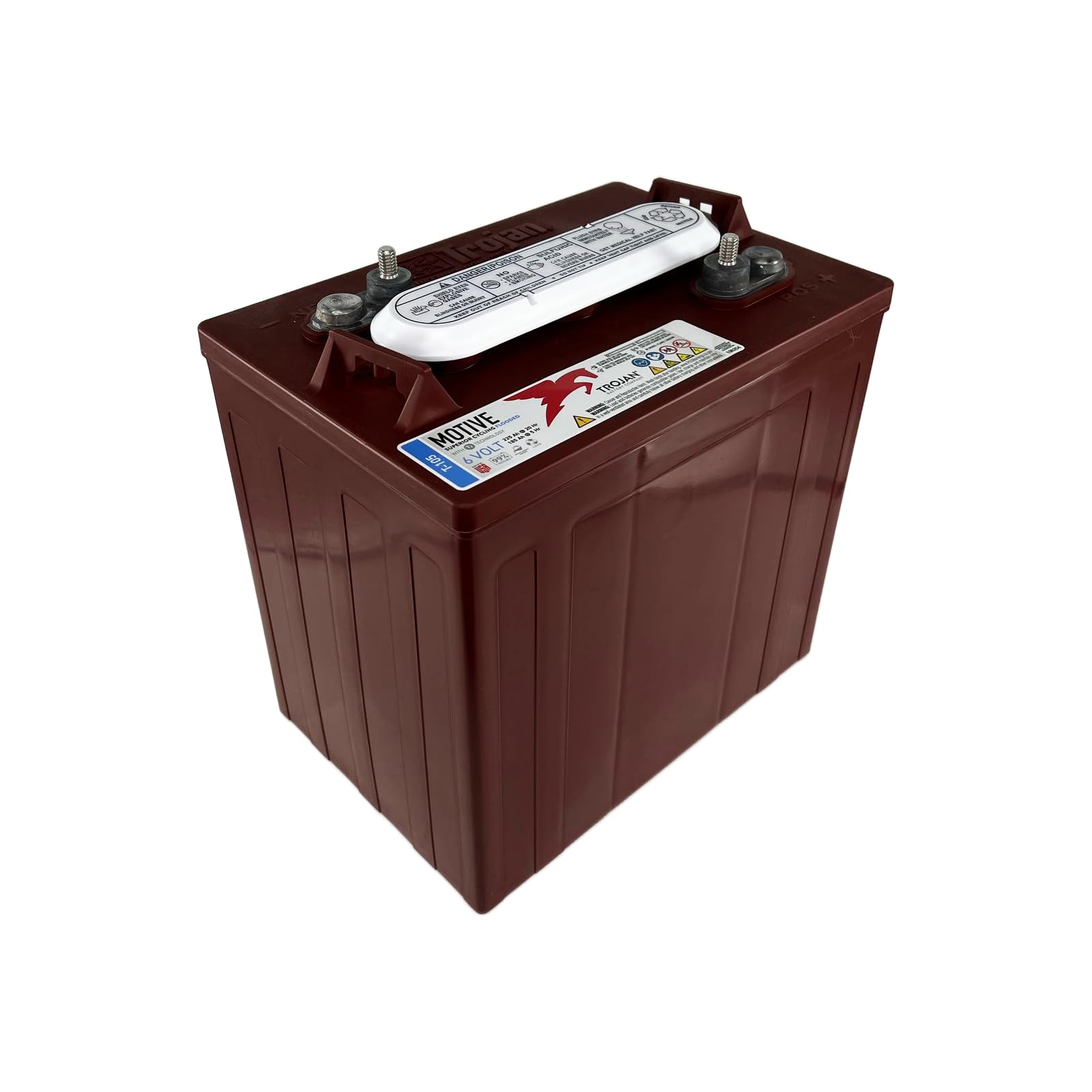 Amazon.com: Trojan T-105 6V 225Ah Deep Cycle Flooded Lead Acid